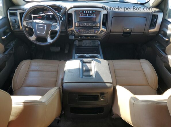 3GTU2PEC0HG507513 2017 GMC SIERRA Белый Вид панели приборов