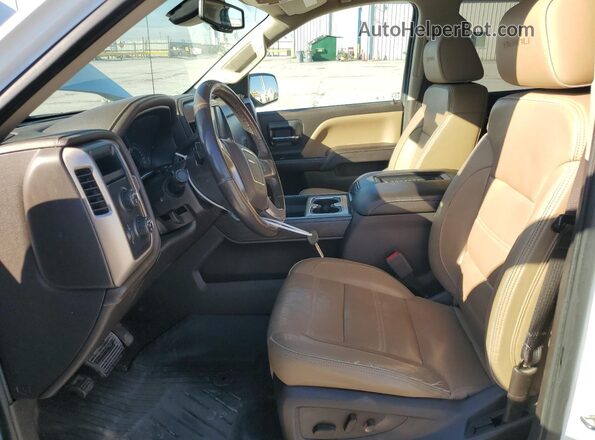 3GTU2PEC0HG507513 2017 GMC SIERRA Белый Вид салона спереди