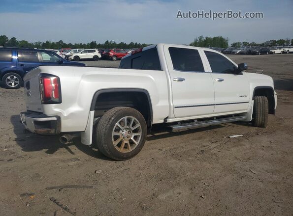 3GTU2PEC0JG377772 2018 GMC SIERRA Белый Задняя правая четверть
