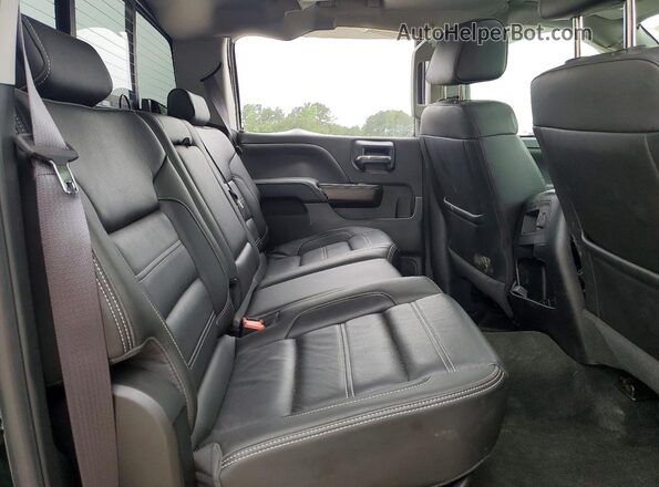 3GTU2PEC1HG509982 2017 GMC SIERRA Black უკანა სავარძლების ხედი