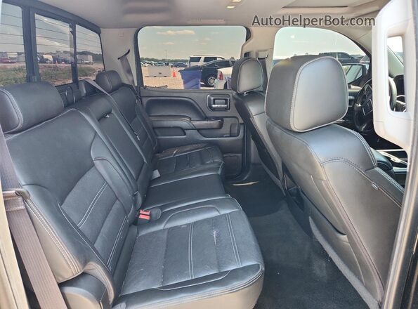 3GTU2PEC7HG348022 2017 GMC SIERRA Black უკანა სავარძლების ხედი
