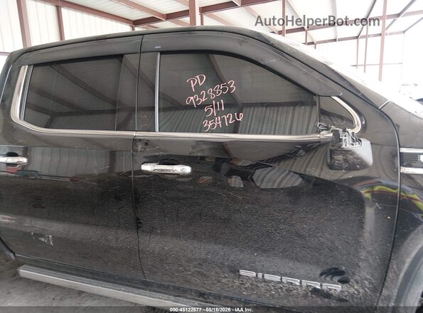 3GTU9DED2LG354726 2020 GMC SIERRA Black Widok zestawu wskaźników
