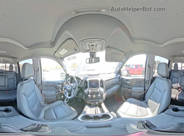 3GTU9DED6MG329099 2021 GMC SIERRA Серебряный Вид наклейки с VIN-кодом