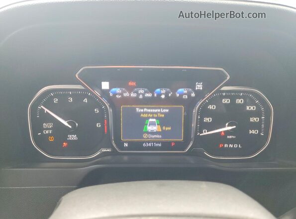 3GTU9FED9MG354638 2021 GMC SIERRA Черный Вид щитка приборов