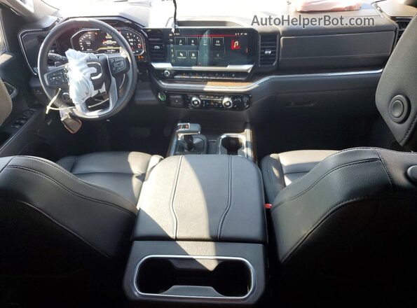 3GTUUCE8XRG360472 2024 GMC SIERRA White Widok deski rozdzielczej