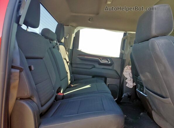 3GTUUCEDXRG337643 2024 GMC SIERRA Красный Вид задних сидений