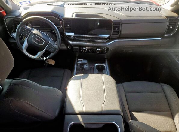 3GTUUCEDXRG337643 2024 GMC SIERRA Красный Вид панели приборов