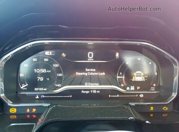 3GTUUCEDXRG337643 2024 GMC SIERRA Красный Вид щитка приборов