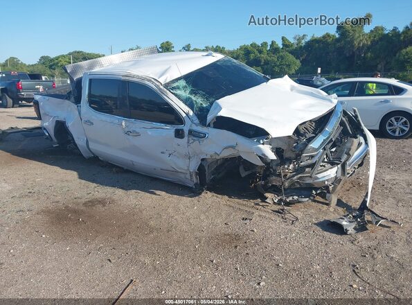 3GTUUDED3NG606596 2022 GMC SIERRA Белый Передняя правая четверть