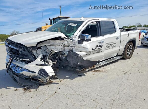 3GTUUDED8RG312486 2024 GMC SIERRA Белый Передняя левая четверть
