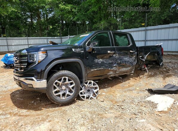 3GTUUDED9NG660792 2022 GMC SIERRA Черный Передняя левая четверть