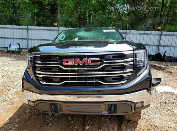 3GTUUDED9NG660792 2022 GMC SIERRA Черный Вид спереди