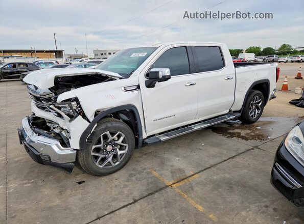 3GTUUDEDXRG385908 2024 GMC SIERRA White Vista tres cuartos delantera izquierda