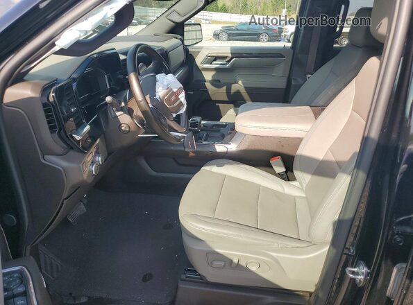 3GTUUDEL0RG255918 2024 GMC SIERRA Черный Вид салона спереди