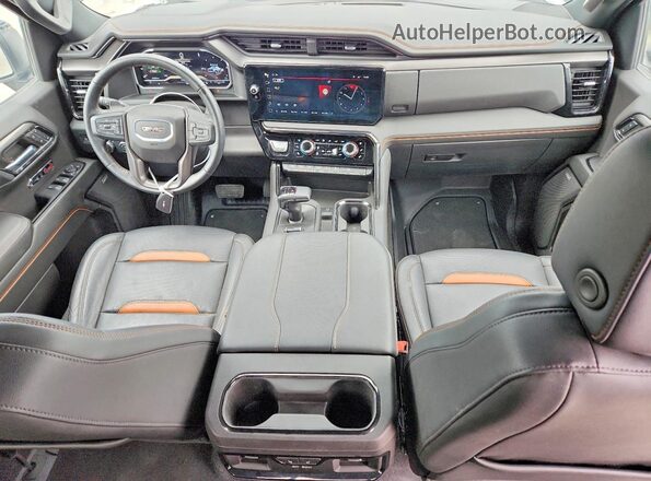 3GTUUEE84RG216797 2024 GMC SIERRA White Widok deski rozdzielczej