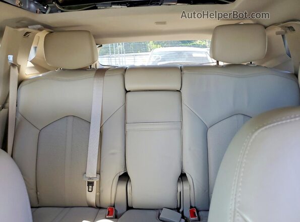 3GYFNBE39GS516820 2016 CADILLAC SRX White Вид задніх сидінь