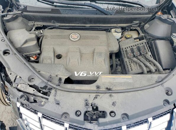 3GYFNCE38GS549409 2016 CADILLAC SRX Black Vista del compartimento del motor
