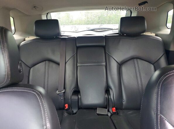 3GYFNCE38GS549409 2016 CADILLAC SRX Black Vista de los asientos traseros
