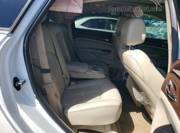 3GYFNDE39GS507708 2016 CADILLAC SRX White Widok wnętrza z tyłu