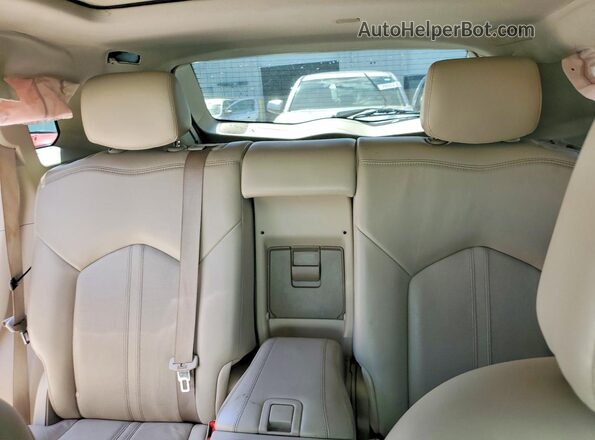 3GYFNDE39GS507708 2016 CADILLAC SRX White Widok tylnych siedzeń