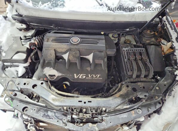 3GYFNEE30GS572565 2016 CADILLAC SRX Черный Вид подкапотного пространства
