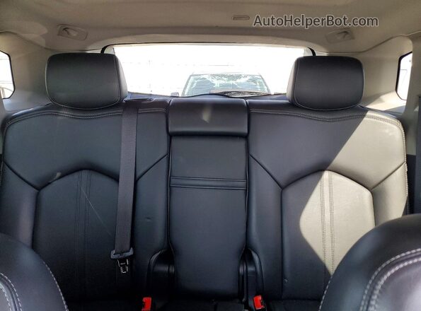 3GYFNEE30GS587292 2016 CADILLAC SRX Black Rear seats view