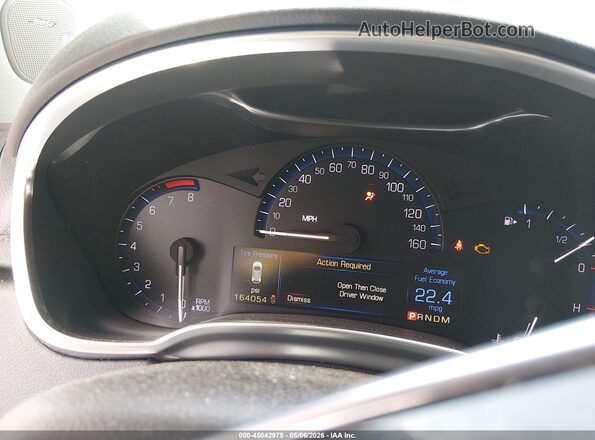 3GYFNEE31GS543804 2016 CADILLAC SRX Gray Widok tylnych siedzeń