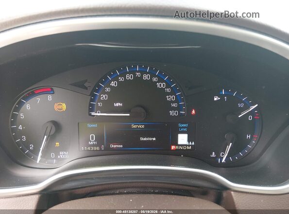 3GYFNEE3XGS514821 2016 CADILLAC SRX Black Հետևի նստատեղերի տեսք