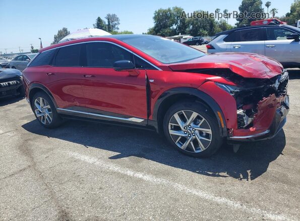 3GYK3BMRXSS267902 2025 CADILLAC OPTIQ Красный Передняя правая четверть
