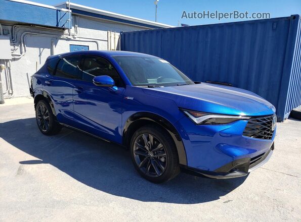 3HDSA1H52SM702153 2025 ACURA ADX Blue Delantero derecho