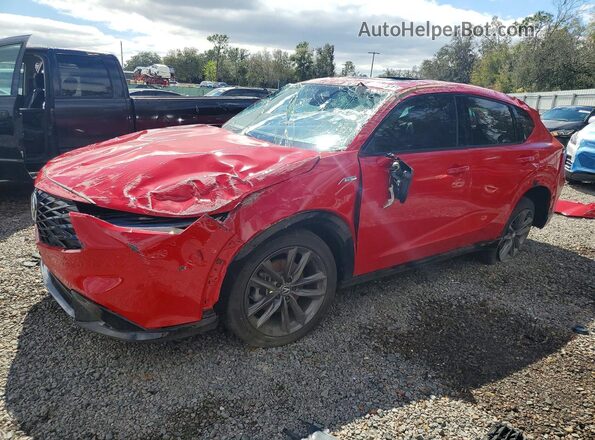 3HDSA1H57SM704352 2025 ACURA ADX Red Передня ліва чверть