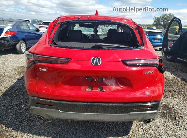 3HDSA1H57SM704352 2025 ACURA ADX Red Вид ззаду