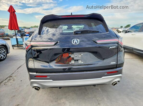 3HDSA2H34SM706368 2025 ACURA ADX Black Вид ззаду
