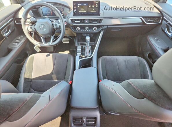 3HDSA2H52SM708041 2025 ACURA ADX Gray Вид панелі приладів