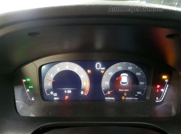 3HDSA2H53SM704015 2025 ACURA ADX Серый Вид щитка приборов
