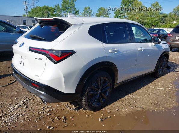 3HDSA2H58SM716158 2025 ACURA ADX White Trasero derecho