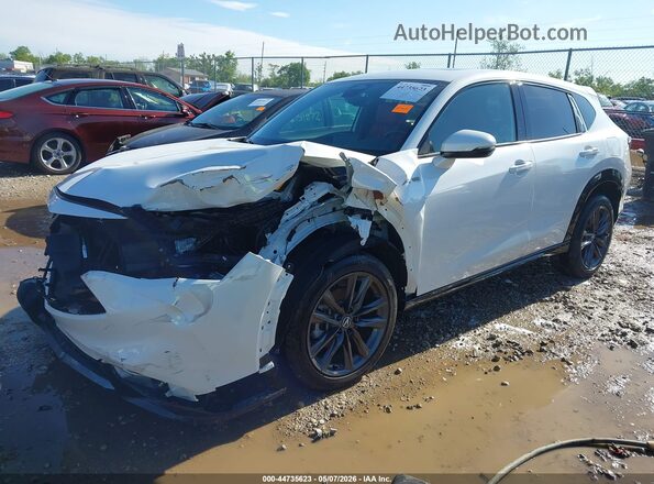 3HDSA2H58SM716158 2025 ACURA ADX White Vista tres cuartos delantera izquierda