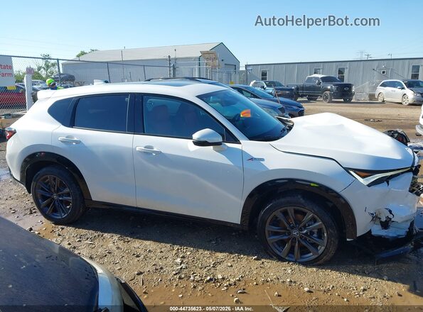 3HDSA2H58SM716158 2025 ACURA ADX White Vista interior de 360 grados