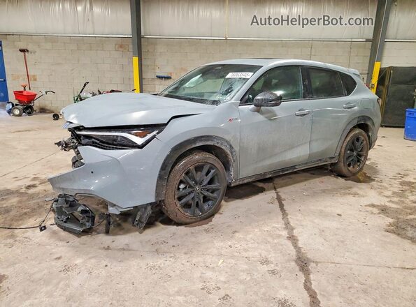 3HDSA2H76SM705502 2025 ACURA ADX Gray Передня ліва чверть