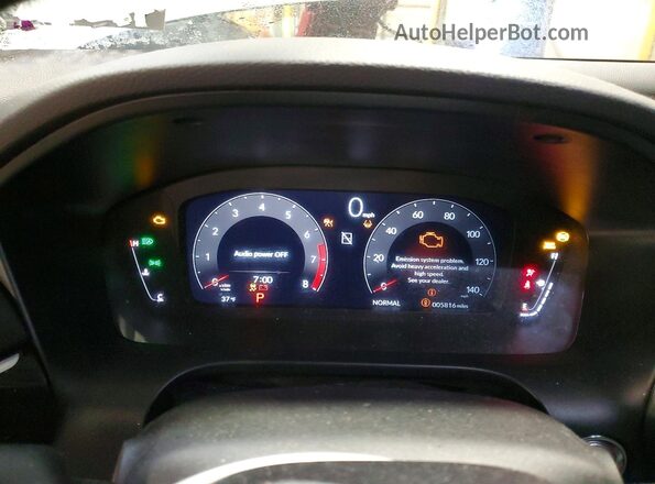 3HDSA2H76SM705502 2025 ACURA ADX Gray Вид щитка приладів