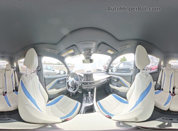 3HDSA2H77SM716119 2025 ACURA ADX Gray Vista interior de 360 grados