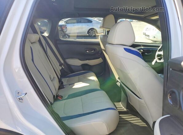 3HDSA2H7XSM706801 2025 ACURA ADX White Вид задньої частини салону