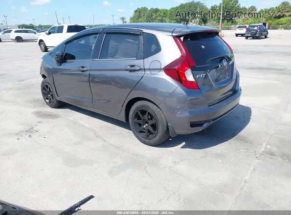 3HGGK5G41JM719935 2018 HONDA FIT Gray Trasero izquierdo