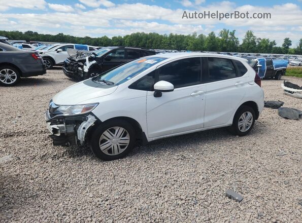 3HGGK5H41KM705274 2019 HONDA FIT Белый Передняя левая четверть