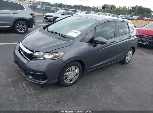 3HGGK5H44KM700831 2019 HONDA FIT Серый Передняя левая четверть