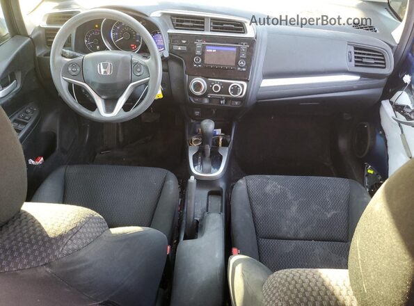 3HGGK5H45LM708020 2020 HONDA FIT Синий Вид панели приборов