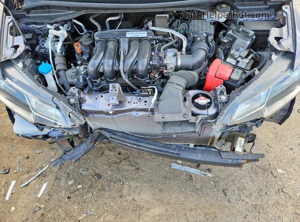 3HGGK5H45LM710625 2020 HONDA FIT Gray Widok wnętrza z tyłu