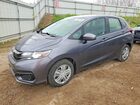 2020 Honda Fit Lx Gray vin: 3HGGK5H46LM703439