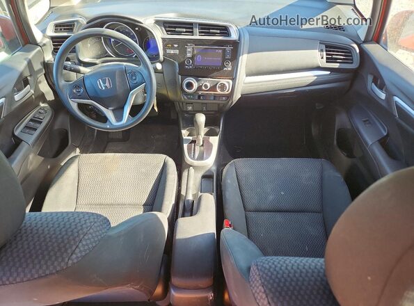 3HGGK5H48JM731062 2018 HONDA FIT Оранжевый Вид панели приборов