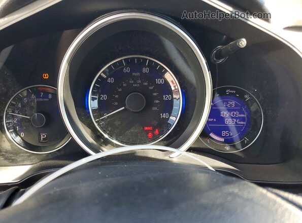 3HGGK5H48LM715883 2020 HONDA FIT White Вид щитка приладів